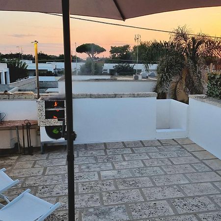 Ferienwohnung La Terrazza Dei Nonni Torre Specchia Ruggeri Exterior foto