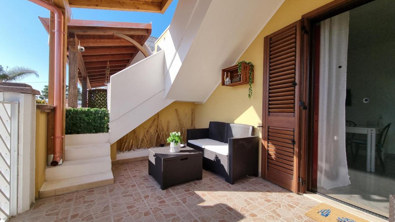 Ferienwohnung La Terrazza Dei Nonni Torre Specchia Ruggeri Exterior foto